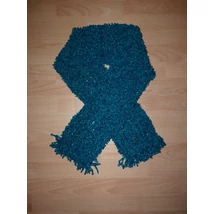 Kép a(z) Türkiz színű puha zsenília sál termékhez