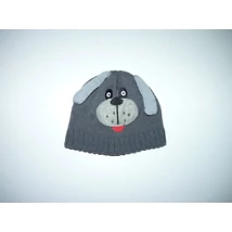 Kép a(z) M&Co kutyás, szürke kötött sapka 6-12 hó termékhez