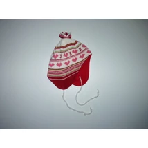 Kép a(z) 80/86-os polár bélelt kislány sapka termékhez