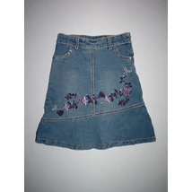 Kép a(z) 104/110-es virágos, flitteres farmerszoknya termékhez