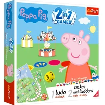 Kép a(z) Trefl Peppa Pig: 2 az 1-ben társasjáték termékhez