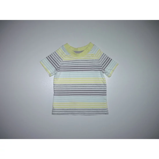 Kép a(z) 56/62-es csíkos rövid ujjú pamut póló termékhez