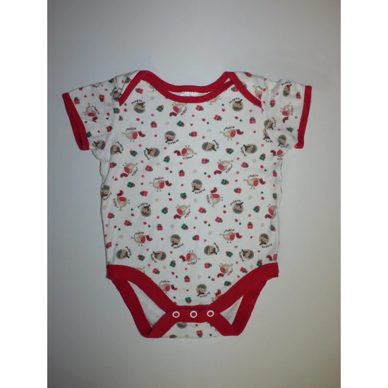 Kép a(z) 74-es karácsonyi rövid ujjú pamut body termékhez