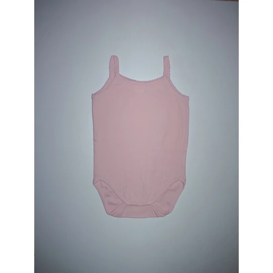 Kép a(z) 92-es rózsaszín kislány ujjatlan pamut body, trikó body termékhez