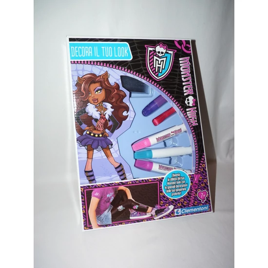 Kép a(z) Monster High ritka, kreatív textilfesték - 7 éves kortól termékhez Kép a(z) Monster High ritka, kreatív textilfesték - 7 éves kortól termékhez