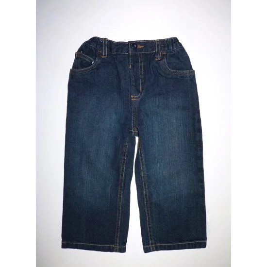 92/98-as ötzsebes sötétkék fiú farmernadrág
