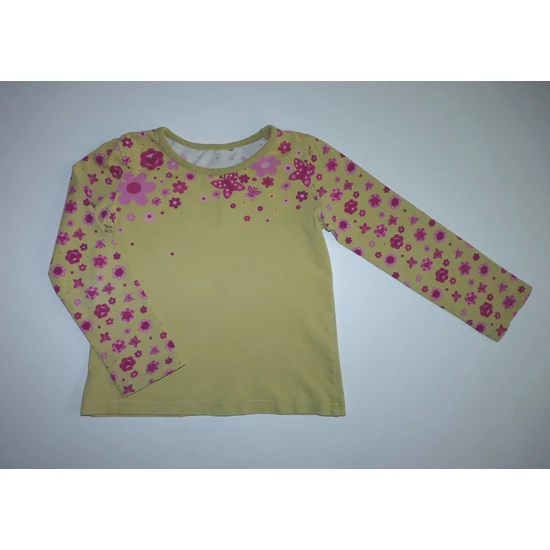 Kép a(z) ~98-as virágos-lepkés csinos kislány felső termékhez