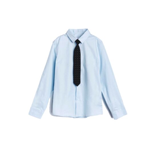 152-es Reserved világoskék alkalmi ing nyakkendővel - új