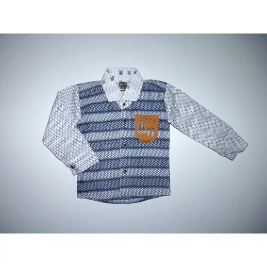 Kép a(z) ~80/86-os vagány különleges hosszú ujjú ing termékhez