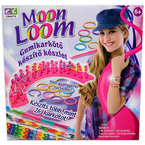 Kép a(z) Moon Loom - készíts több, mint 26 karkötőt! termékhez Kép a(z) Moon Loom - készíts több, mint 26 karkötőt! termékhez