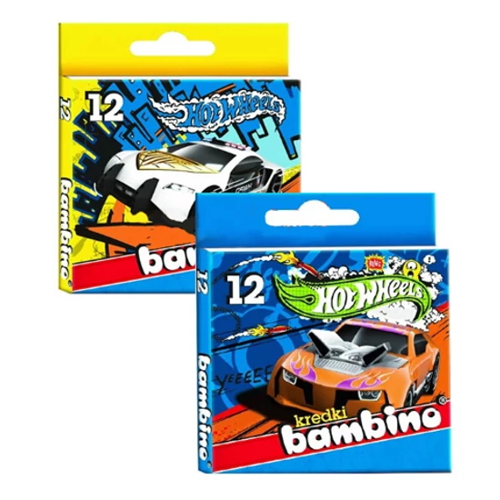 Kép a(z) Hot Wheels zsírkréta - 12 db-os termékhez