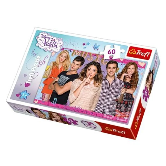Kép a(z) Disney Violetta puzzle - 33x22 cm termékhez