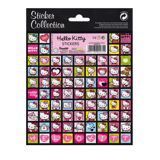 Kép a(z) Hello Kitty - matrica szett 80 db termékhez