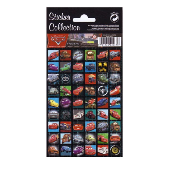 Kép a(z) Verdák - matrica szett 54 db termékhez