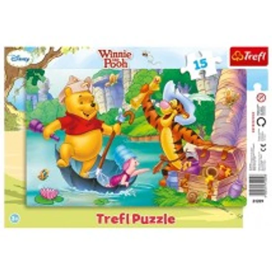 Micimackó és barátai - 15 db-os kirakó, puzzle
