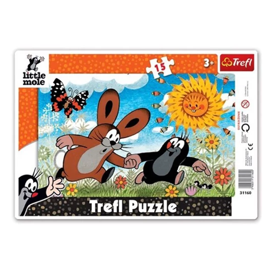 Kép a(z) A kisvakond - 15 db-os kirakó, puzzle termékhez