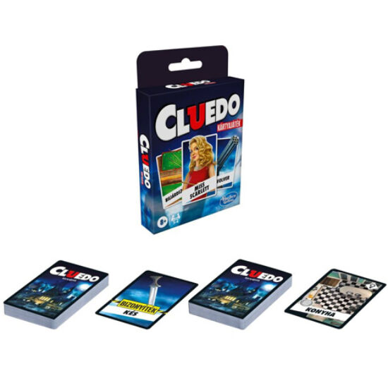 Hasbro Cluedo - detektív kártyajáték