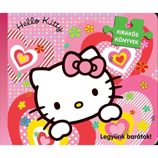 Hello Kitty - Legyünk barátok - kirakóskönyv