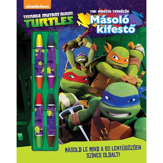 Kép a(z) Tini nindzsa teknőcök: Másoló kifestő termékhez
