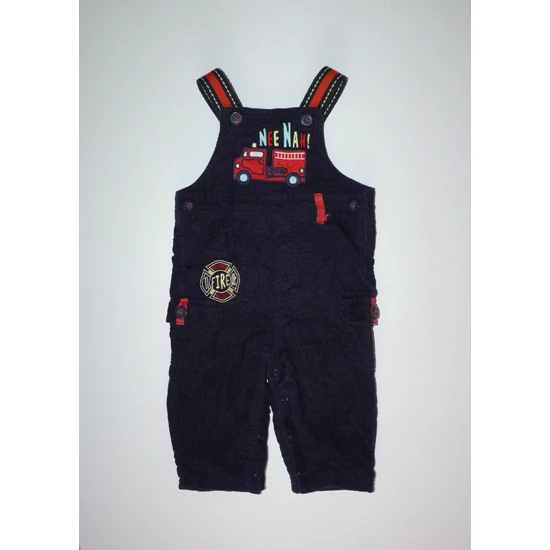 Kép a(z) 74-es M&S tűzoltóautós kantáros nadrág termékhez