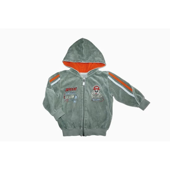 Kép a(z) 80-as vagány macis kapucnis kardigán termékhez