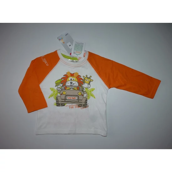 Kép a(z) 80-as pamut állatmintás szafaris felső - új termékhez