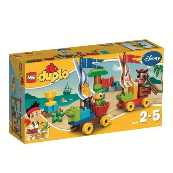 Lego Duplo 10539 - Jake és sohaország kalózai - Tengerparti verseny - NINCS KÉSZLETEN