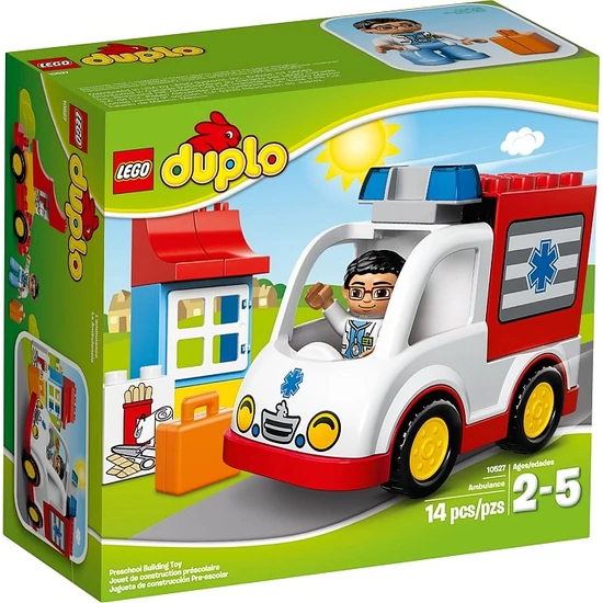 Kép a(z) Lego Duplo 10527 - Mentőautó - NINCS KÉSZLETEN termékhez