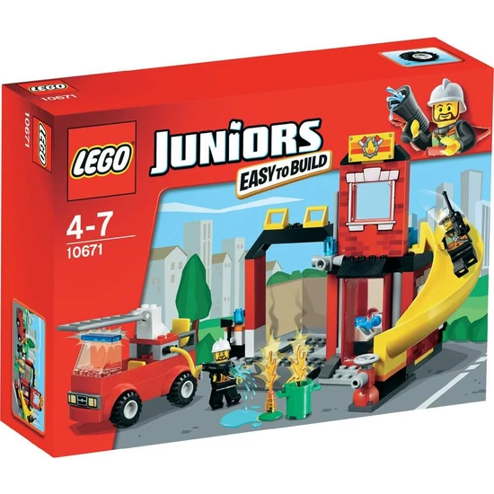 Lego Juniors 10671 - Tűzoltó rohamkocsi - NINCS KÉSZLETEN