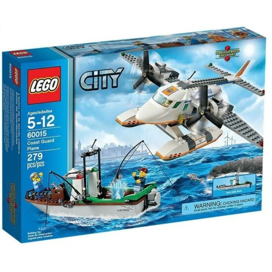 Lego City 60015 - A Partiőrség repülőgépe - Ingyen szállítás - NINCS KÉSZLETEN