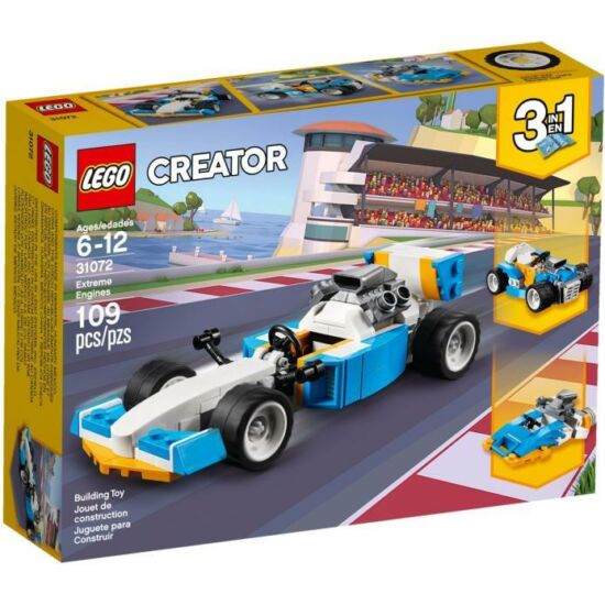 Lego Creator 31072 - Extrém motorok - NINCS KÉSZLETEN