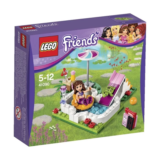 Kép a(z) Lego Friends 41090 - Olivia kerti medencéje termékhez