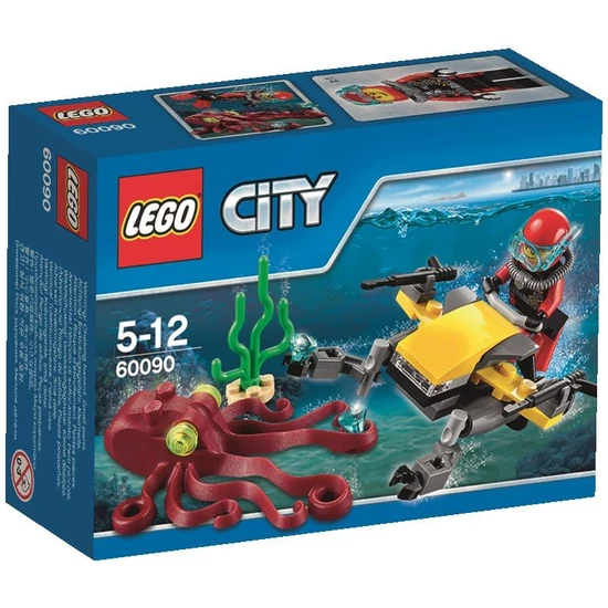 Kép a(z) Lego City 60090 - Mélytengeri búvárrobogó - NINCS KÉSZLETEN termékhez