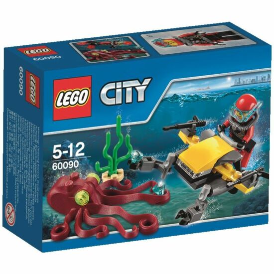 Lego City 60090 - Mélytengeri búvárrobogó - NINCS KÉSZLETEN