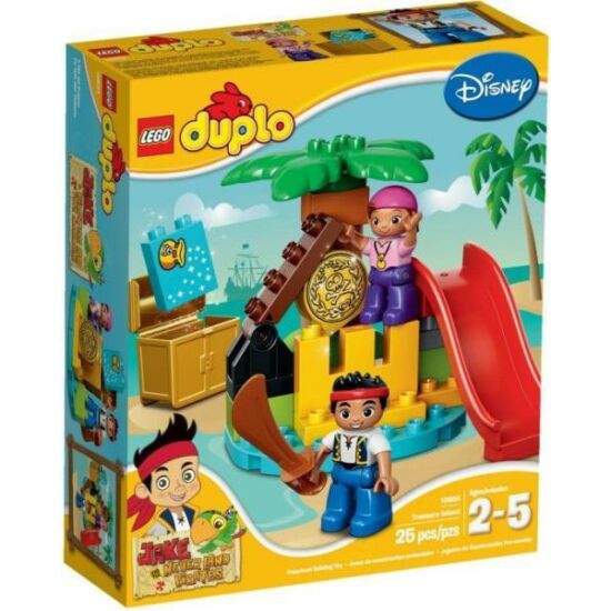 Lego Duplo 10604 - Jake és Never Land kalózainak kincses szigete - NINCS KÉSZLETEN