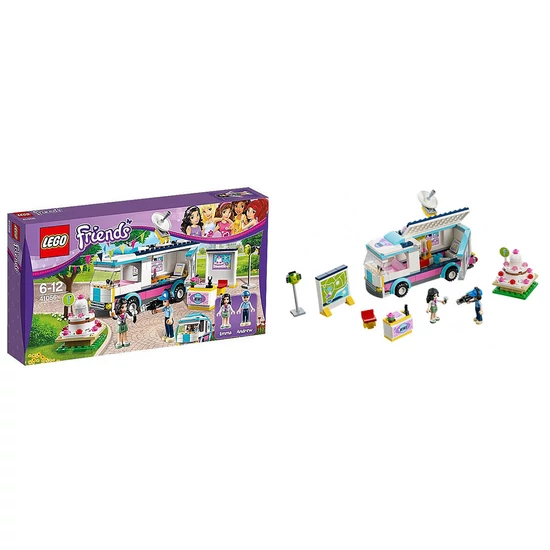 LEGO Friends 41056 - Heartlake hírközvetítő autó - NINCS KÉSZLETEN