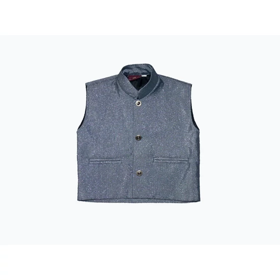 Kép a(z) 80-as ezüst színű alkalmi fiú mellény termékhez