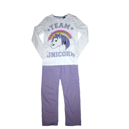 Kép a(z) 140-es Unikornis mintás lány pizsama termékhez Kép a(z) 140-es Unikornis mintás lány pizsama termékhez