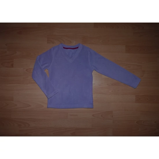 Kép a(z) 122/128-as puha, lila polár felső termékhez