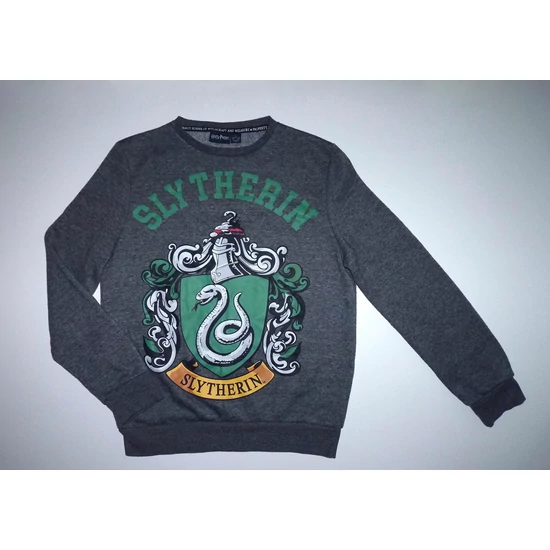 Kép a(z) S-es Harry Potter Slytherin szürke pulóver termékhez Kép a(z) S-es Harry Potter Slytherin szürke pulóver termékhez