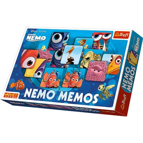 Kép a(z) Memória játék Némóval és barátaival termékhez Kép a(z) Memória játék Némóval és barátaival termékhez