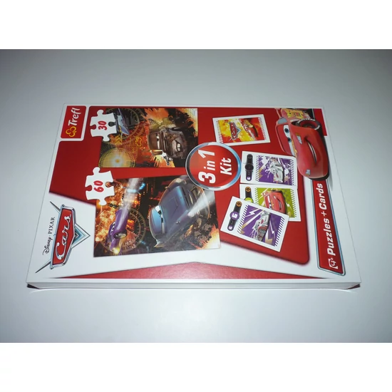 Kép a(z) Trefl Disney Verdák 3 in 1 - kirakók (puzzle) + kártya termékhez