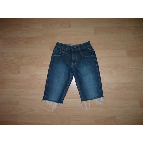 Kép a(z) 128/134-es vagány koptatott, rojtos térdnadrág termékhez