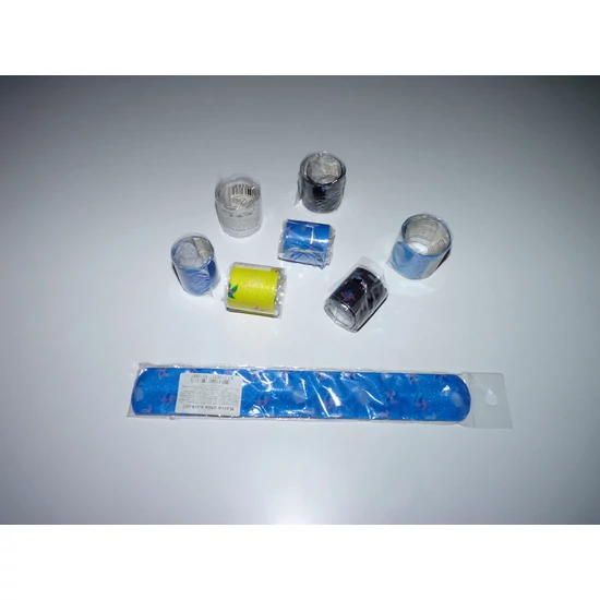 Kép a(z) Karra ütős karkötő - kék termékhez