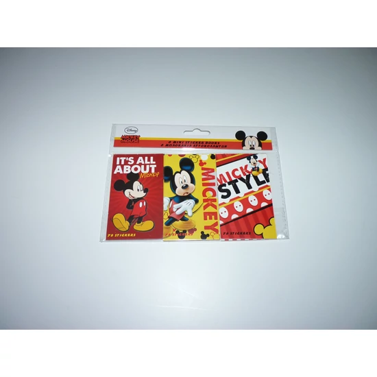 Disney Mickey - kis matricás notesz szett - új