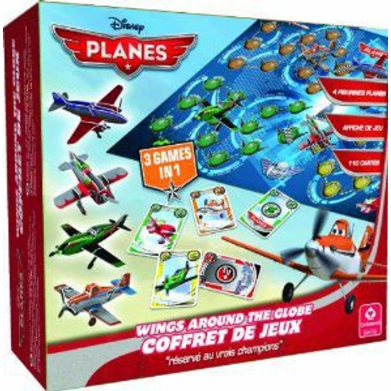 Kép a(z) Disney Planes - 3 játék 1-ben Repcsik termékhez Kép a(z) Disney Planes - 3 játék 1-ben Repcsik termékhez