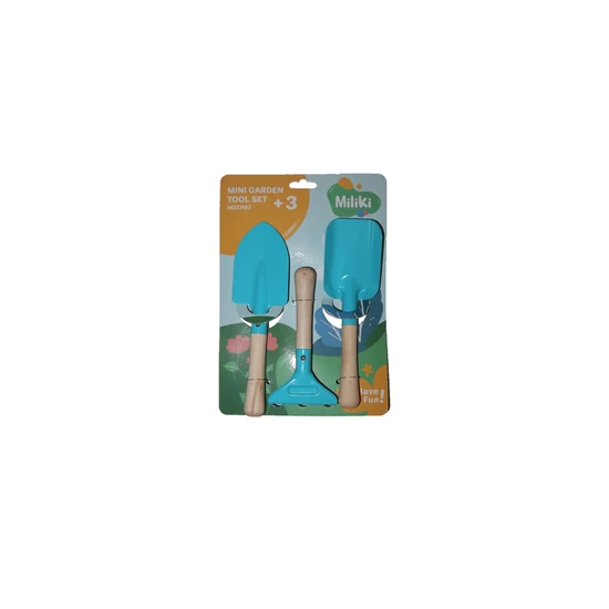 Kép a(z) Gyerek kerti szerszámkészlet - kék termékhez