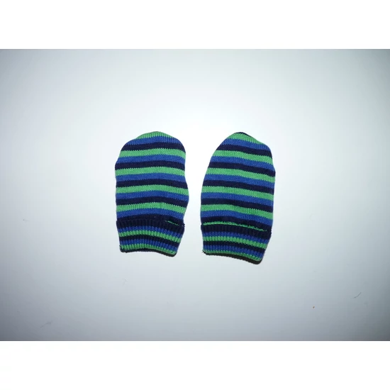 Kép a(z) Újszerű, pamut bélelt kötött kesztyű ~6-24 hó termékhez