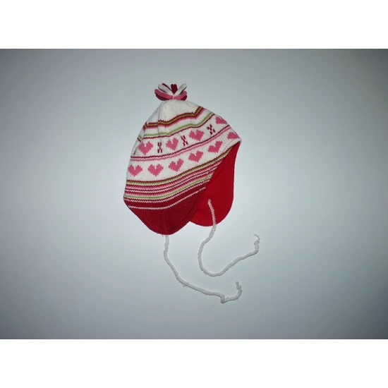 Kép a(z) 80/86-os polár bélelt kislány sapka termékhez