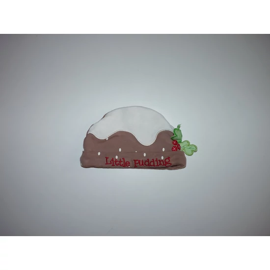 Kép a(z) 62/68-as karácsonyi "Pudding" pamut sapka termékhez